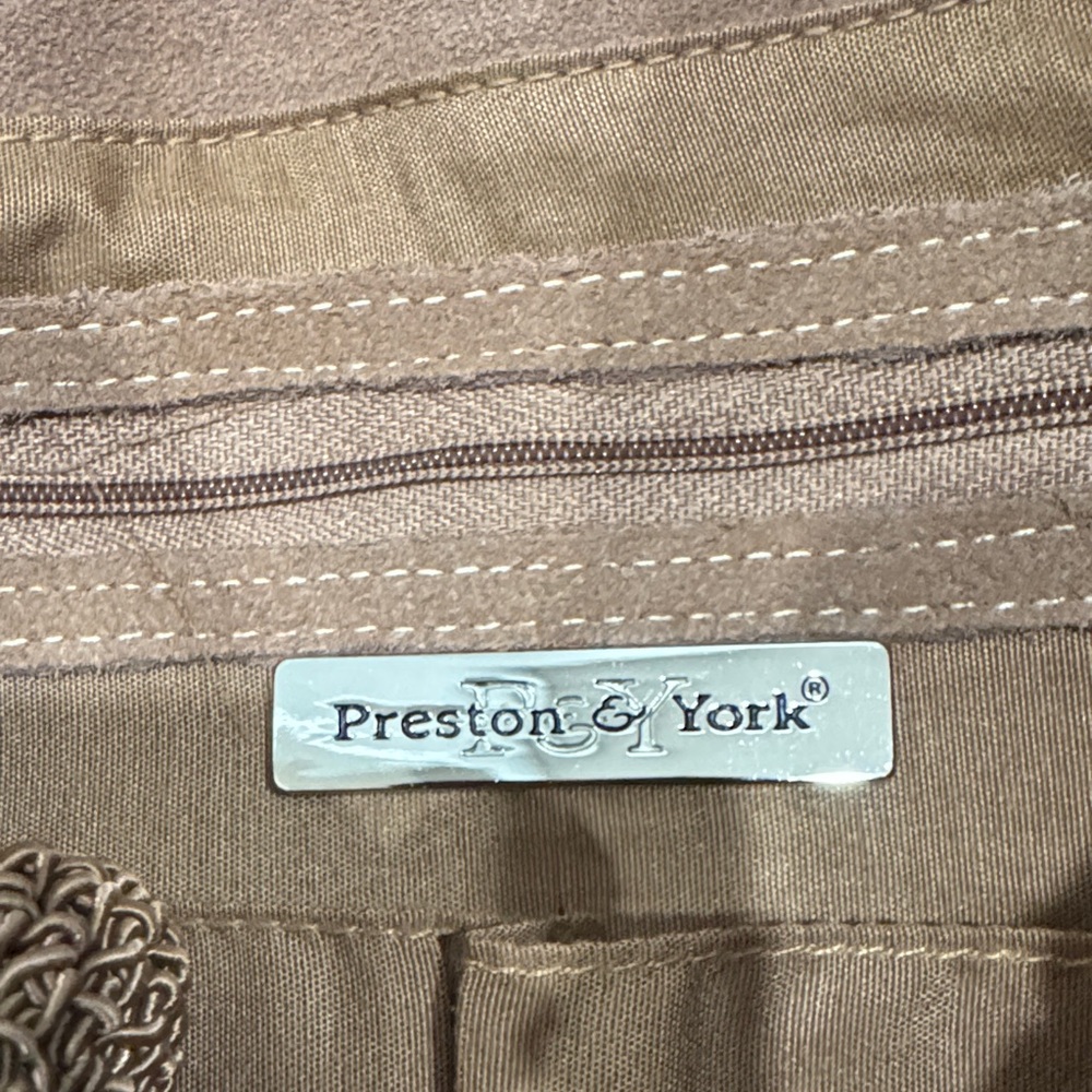 👜 Preston & York Crochet Patchwork Shoulder / Tote Bag – Gorgeous! 👜 - Picture 6 of 7